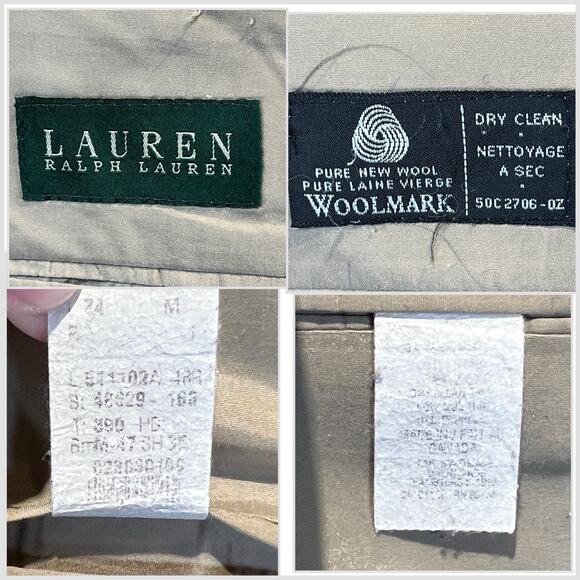 Ralph Lauren LRL Mens 52R Brown Houndstooth Casual Blazer Sport Coat - Picture 15 of 15